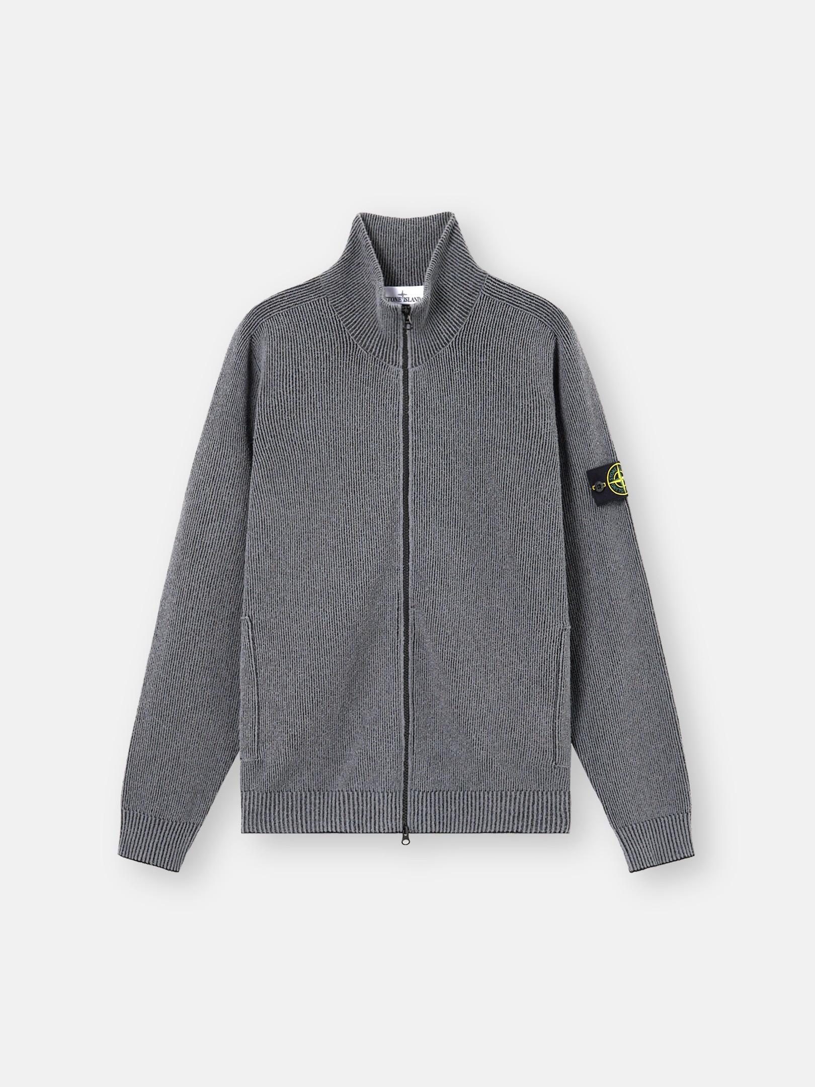 5100034 PLATED RIB COTTON BOUCLÉ by STONE ISLAND