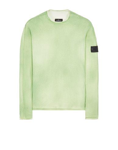 5121Z MOCK NECK KNIT_CHAPTER COTTON NYLON PATTERNED YARN WITH