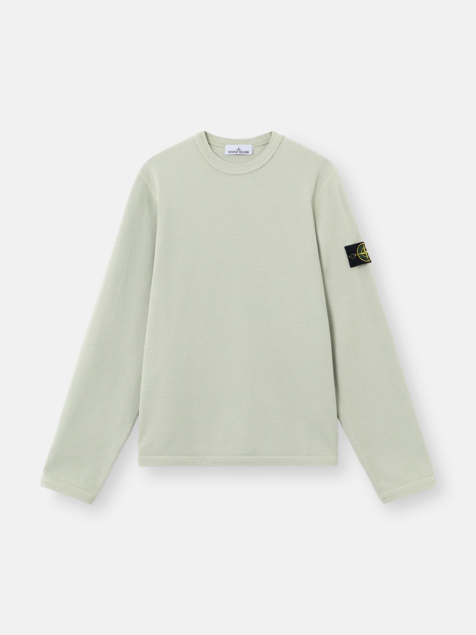 6100011 MESH STITCH ORGANIC COTTON FLEECE by STONE ISLAND