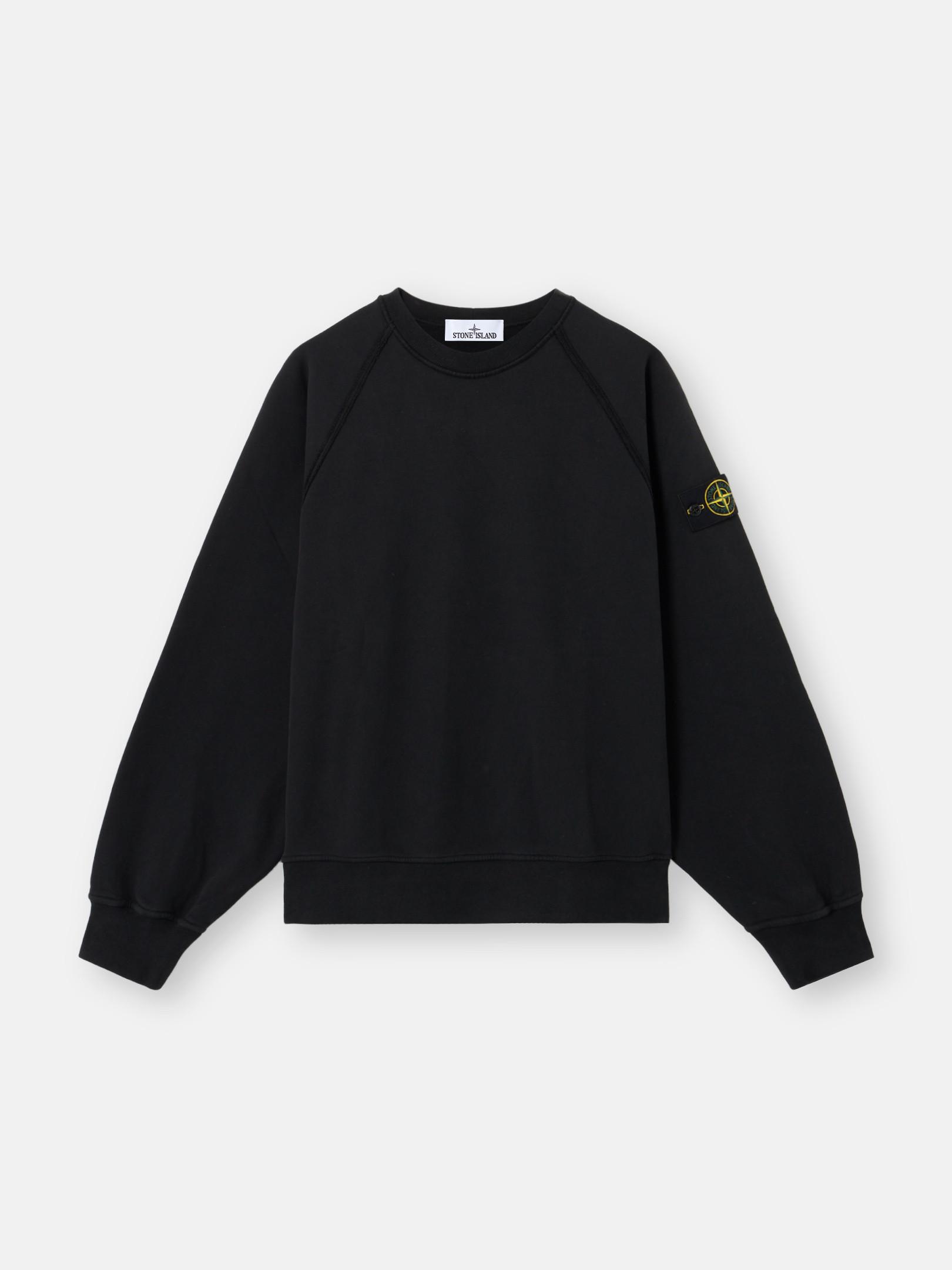 6100022 BRUSHED ORGANIC COTTON FLEECE by STONE ISLAND