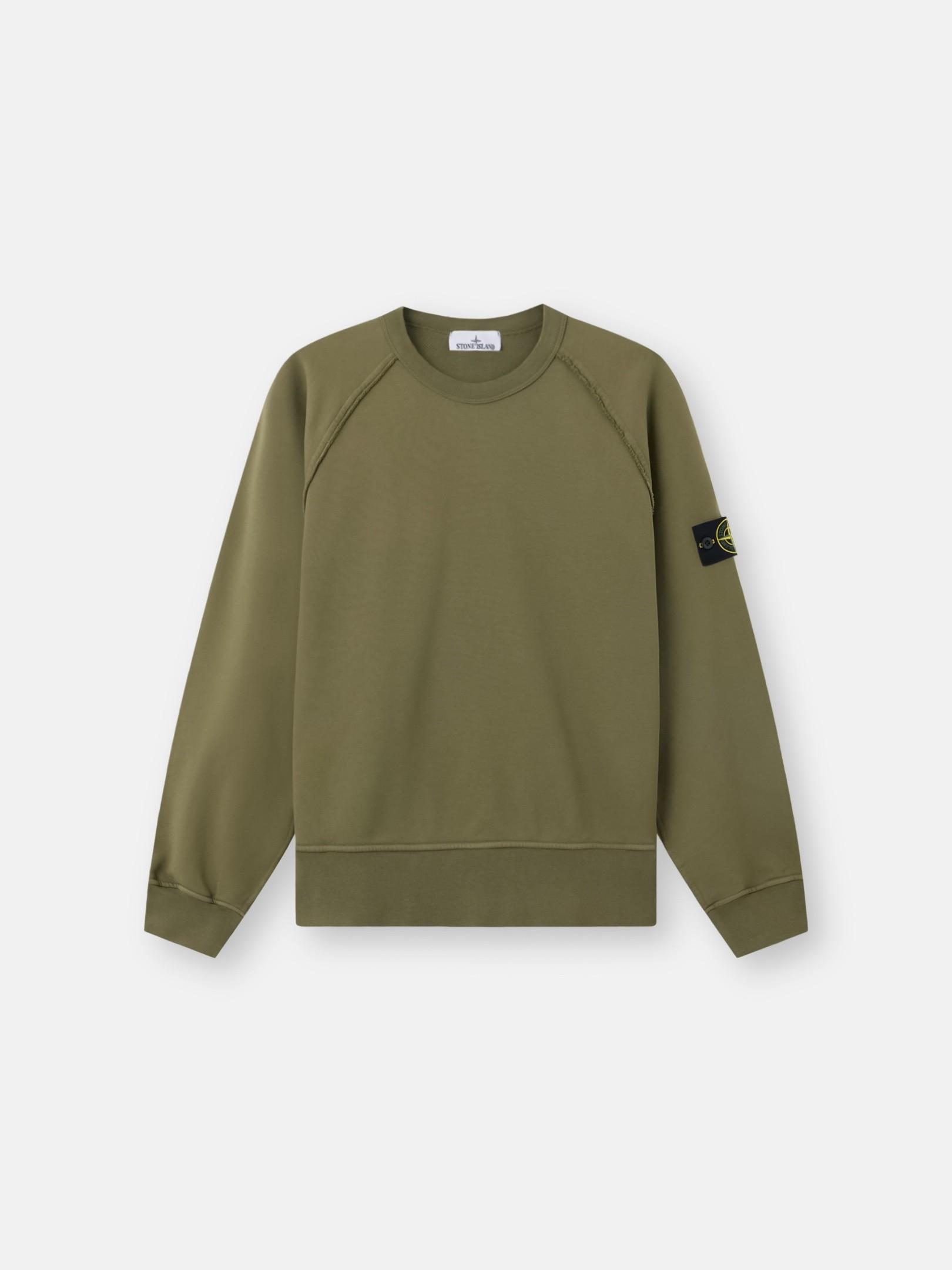 6100041 ORGANIC COTTON FLEECE by STONE ISLAND
