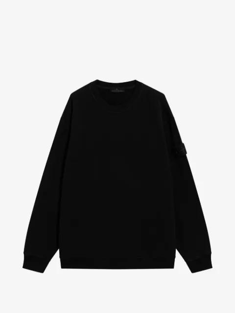 6100069 stretch cotton-fleece S.I. Ghost sweatshirt by STONE ISLAND