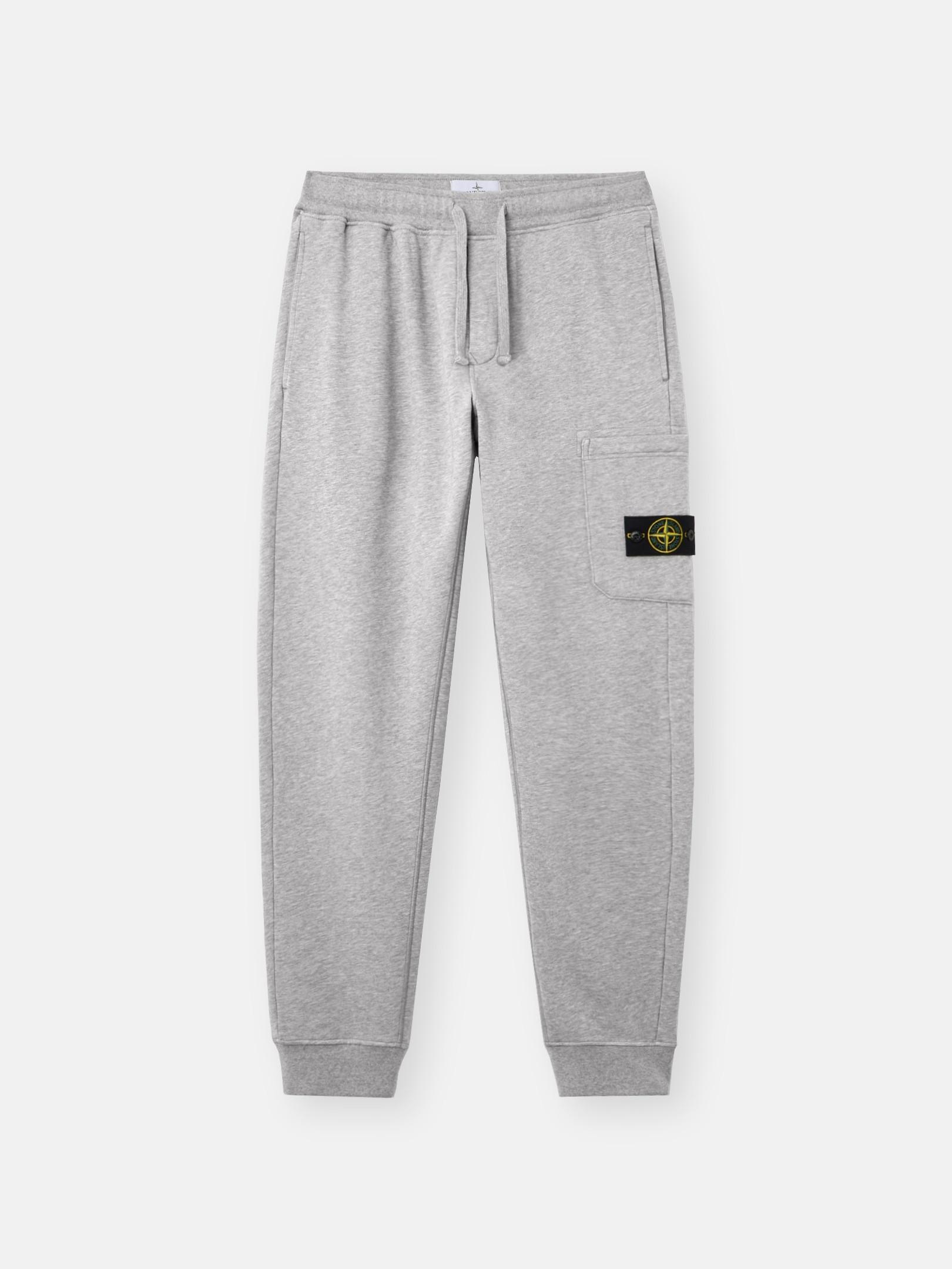 6200010 ORGANIC MÉLANGE COTTON FLEECE by STONE ISLAND