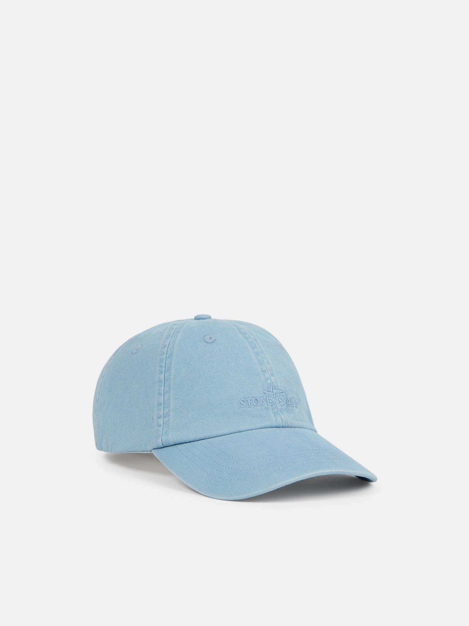 9100007 BRUSHED COTTON GABARDINE HAT by STONE ISLAND