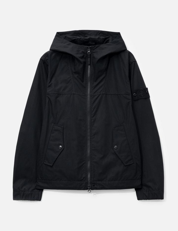 All-Weather Cotton CANVAS_S.I. Ghost Hooded Jacket by STONE ISLAND