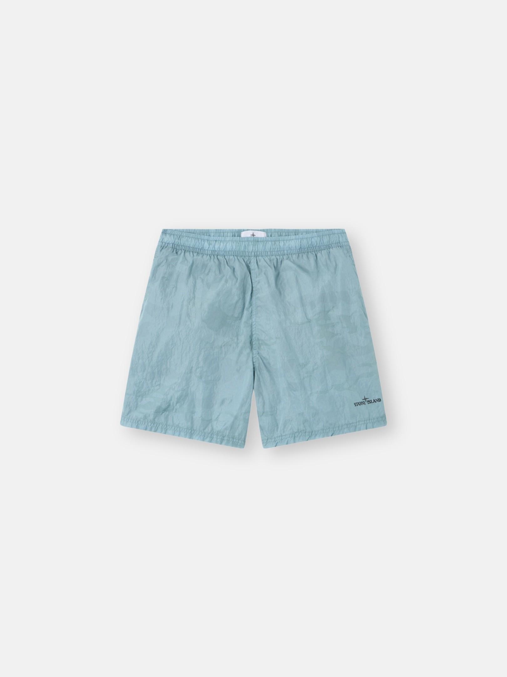 B100002 WATER REACTIVE FADED CAMO SHINY NYLON by STONE ISLAND