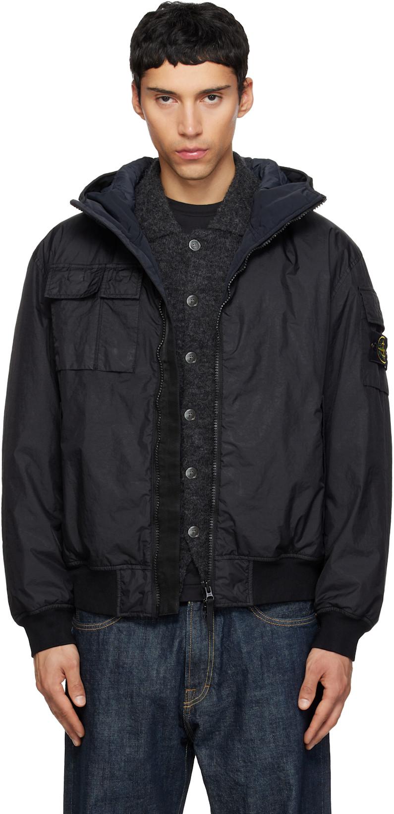 Black 4100005 Jacket by STONE ISLAND