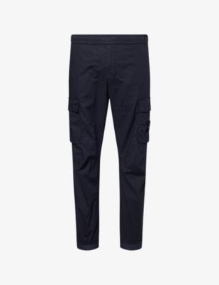 Brand-Patch Paracadute Cotton-Blend Cargo Trousers by STONE ISLAND