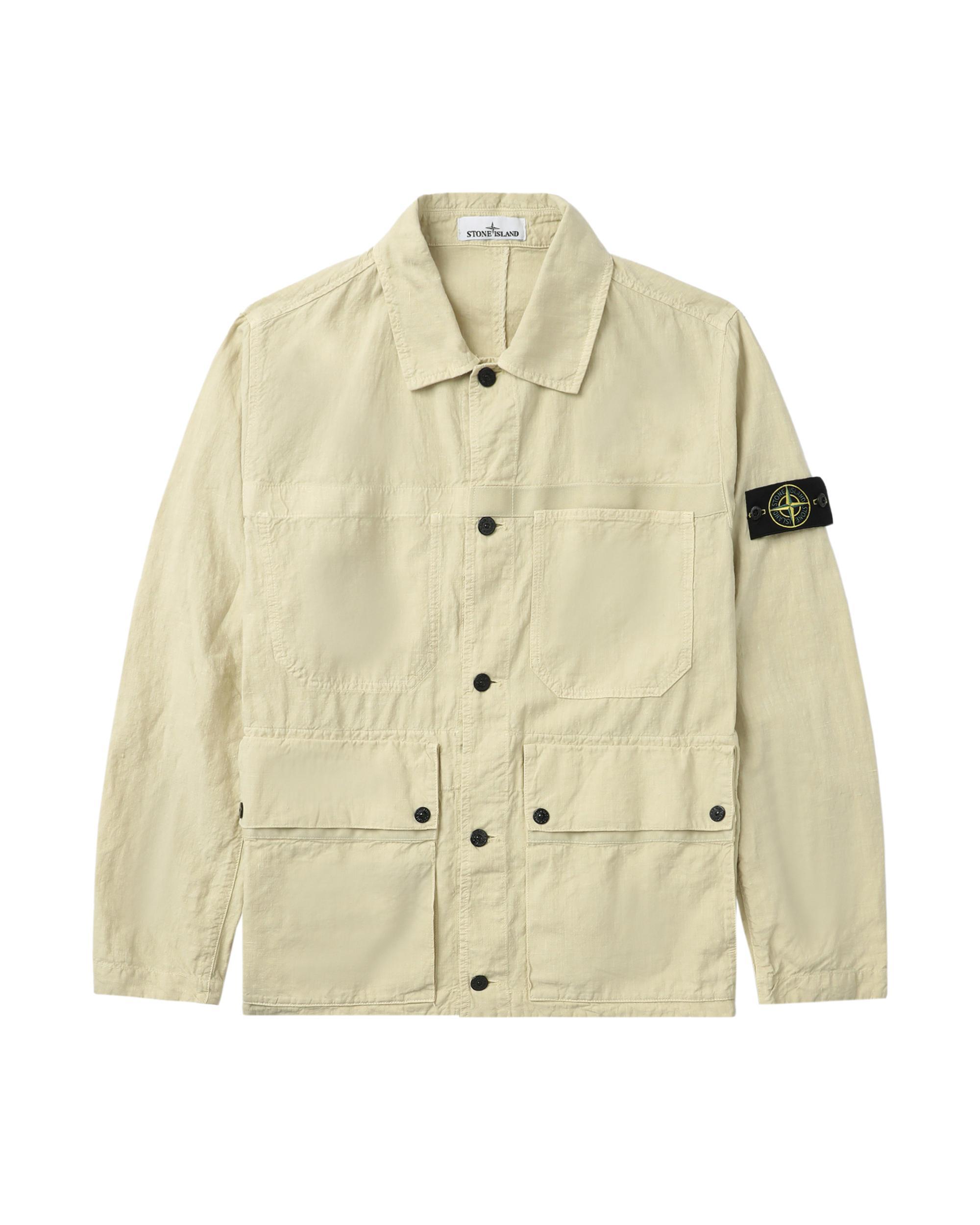 Button down cargo jacket by STONE ISLAND