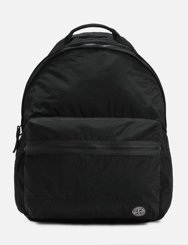 Coated Nylon Metal In Econyl® Backpack by STONE ISLAND