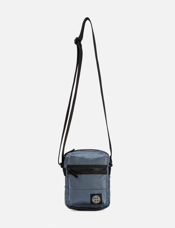 Coated Nylon Metal In Econyl® Pouch Bag by STONE ISLAND