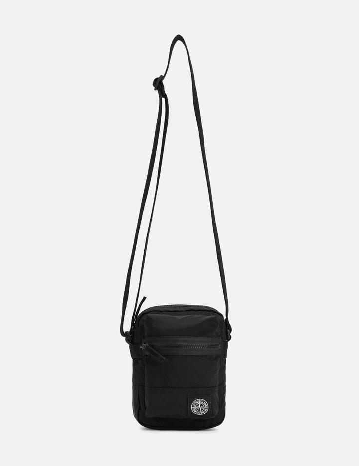 Coated Nylon Metal In Econyl® Pouch Bag by STONE ISLAND