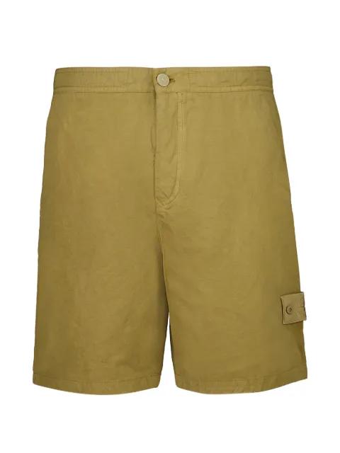 Compass-badge bermuda shorts by STONE ISLAND