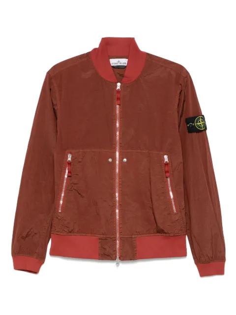 Compass-badge bomber jacket by STONE ISLAND