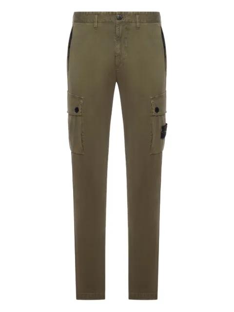 Compass-badge cargo pants by STONE ISLAND