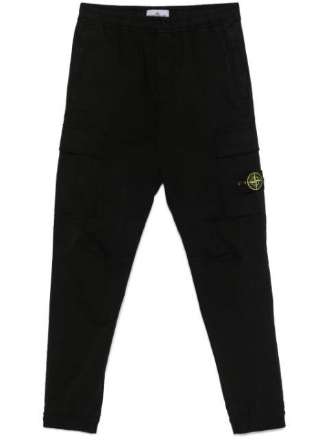 Compass-badge cargo pants by STONE ISLAND