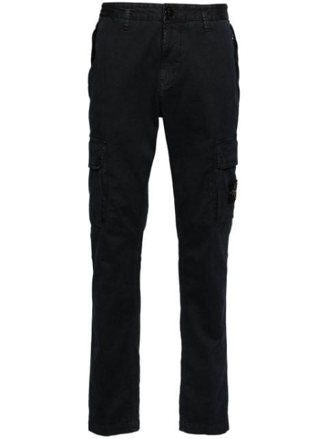 Compass-badge cargo pants by STONE ISLAND