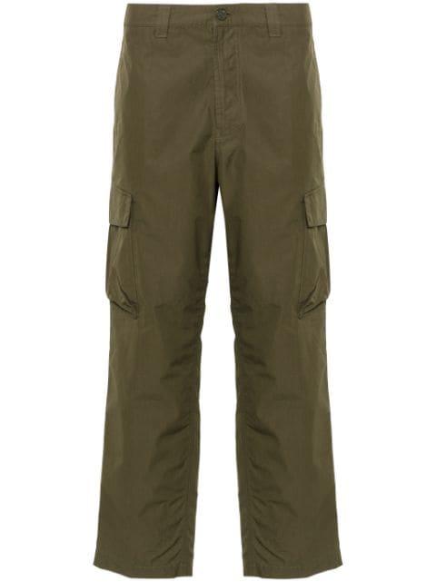 Compass-badge cargo trousers by STONE ISLAND