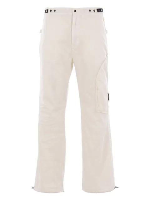 Compass-badge chinos by STONE ISLAND