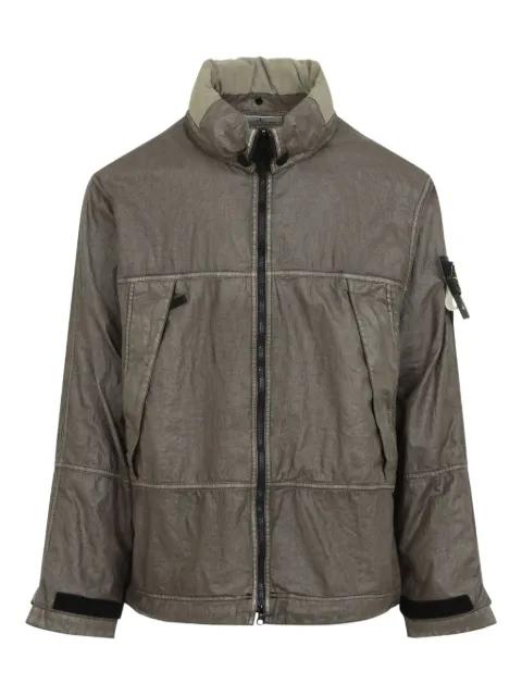 Compass-badge military jacket by STONE ISLAND
