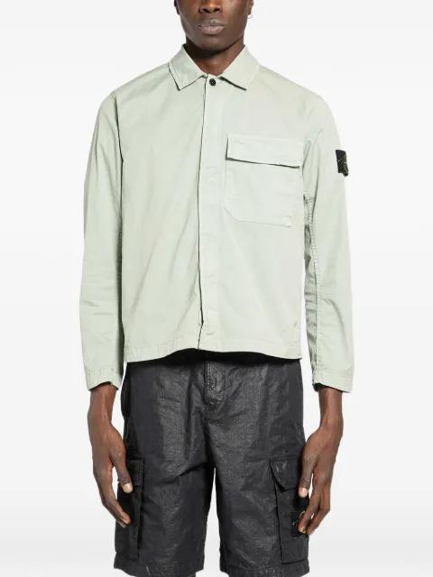 Compass-badge overshirt by STONE ISLAND