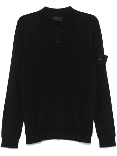 Compass-badge polo shirt by STONE ISLAND