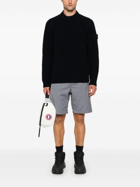Compass-badge sweater by STONE ISLAND