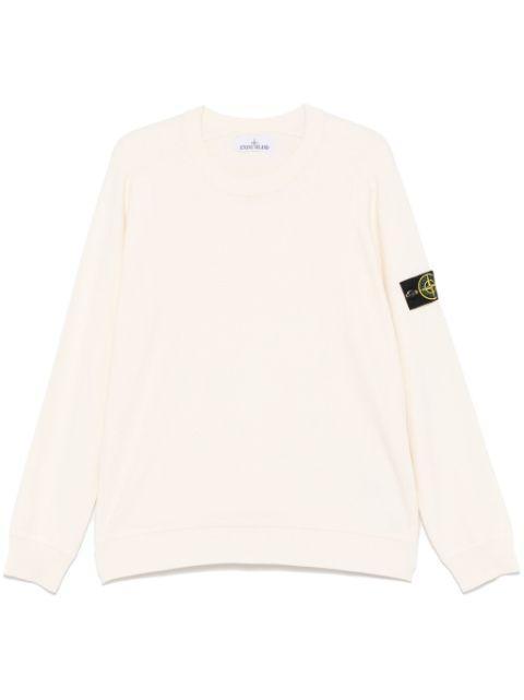 Compass-badge sweater by STONE ISLAND