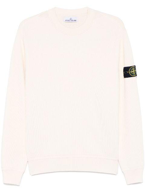 Compass-badge sweater by STONE ISLAND