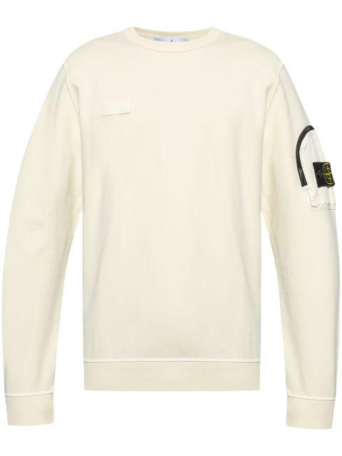Compass-badge sweatshirt by STONE ISLAND