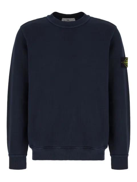 Compass-logo crew-neck sweatshirt by STONE ISLAND