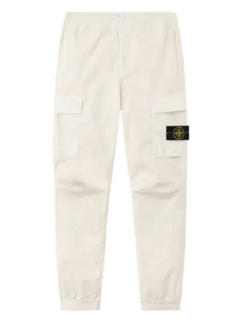 Compass-motif cargo pants by STONE ISLAND