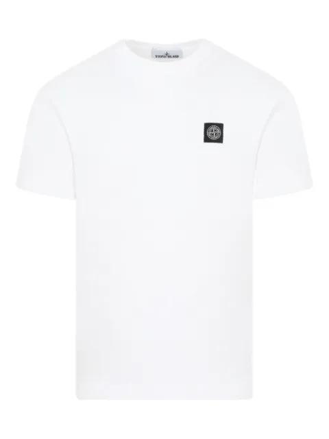 Compass-patch T-shirt by STONE ISLAND