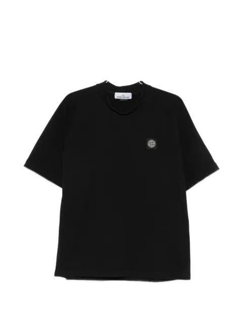 Compass-patch T-shirt by STONE ISLAND