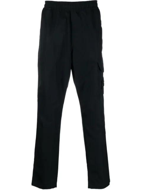 Compass-patch cargo trousers by STONE ISLAND
