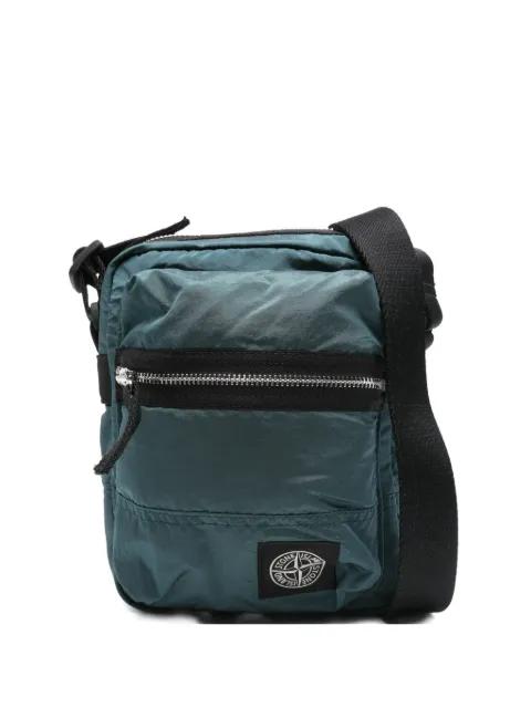 Compass-patch messenger bag by STONE ISLAND
