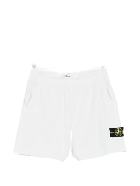 Compass-patch shorts by STONE ISLAND