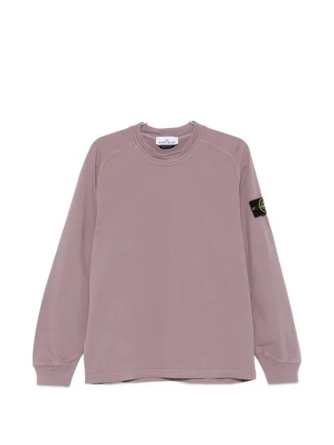 Compass-patch sweatshirt by STONE ISLAND