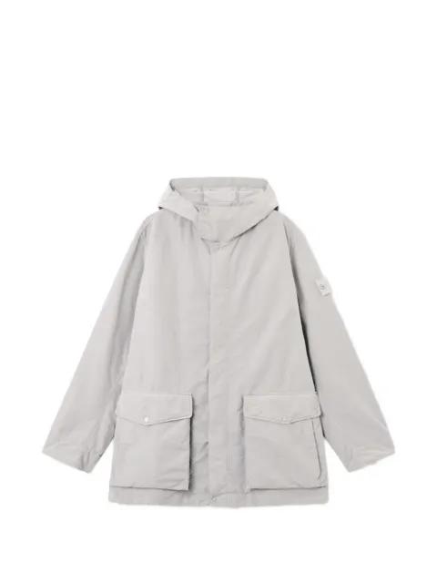 David Light-TC hoodied logo-patch jacket by STONE ISLAND