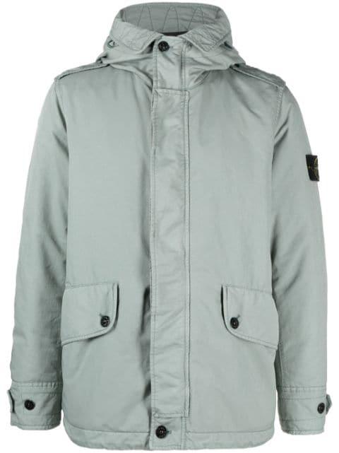 David TC Compass logo-patch jacket by STONE ISLAND
