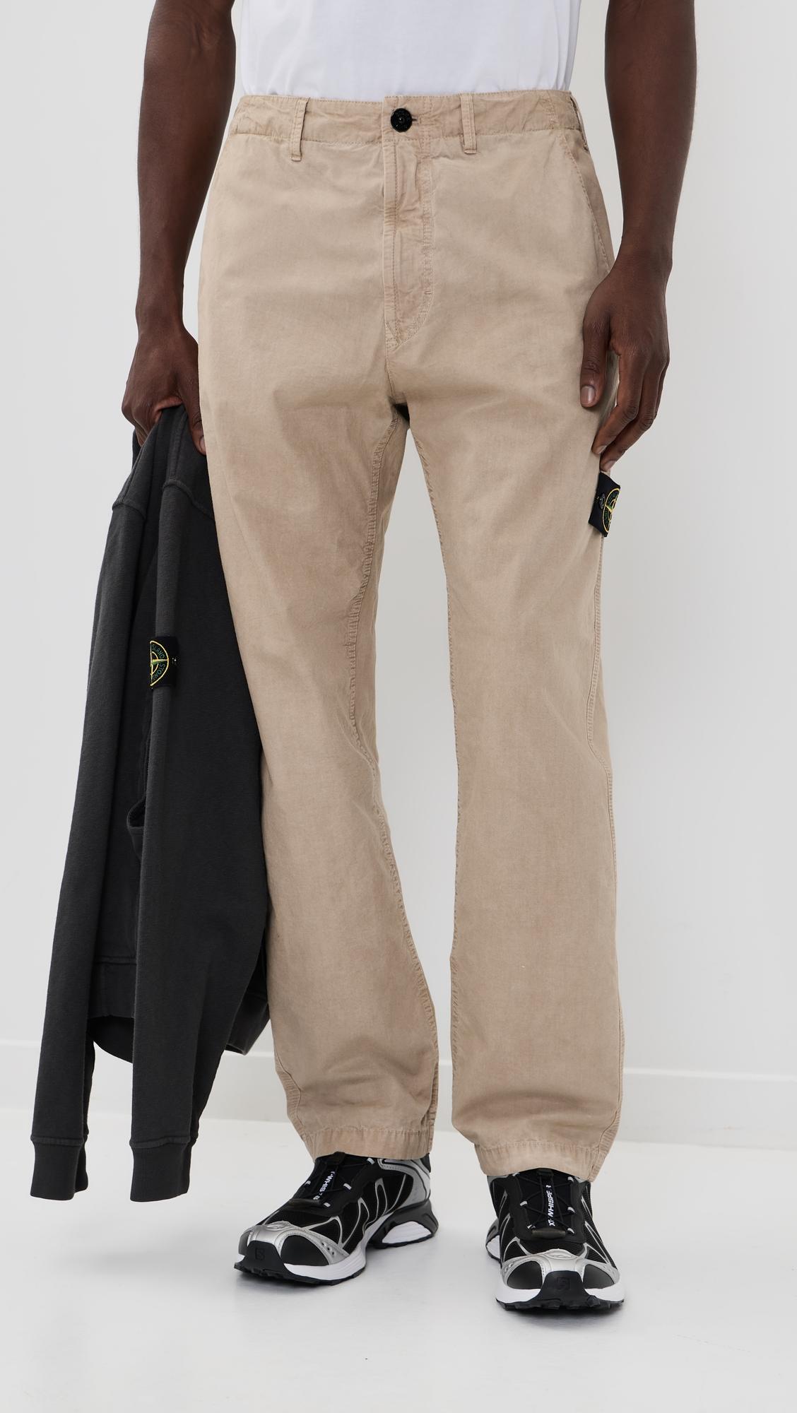 Garment Dyed Trousers by STONE ISLAND