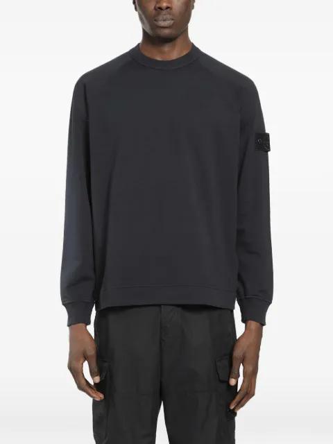 Ghost patch crew-neck sweatshirt by STONE ISLAND