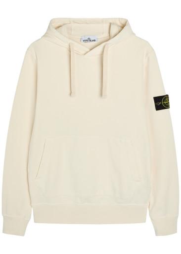 Hooded cotton sweatshirt by STONE ISLAND