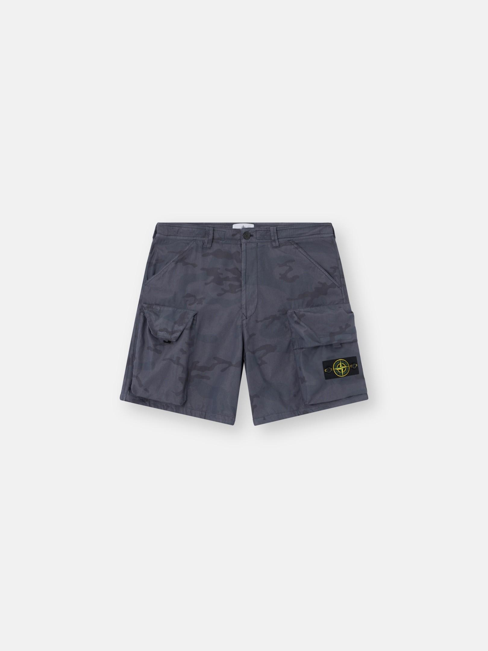 L100009 FADED CAMO RIPSTOP-TC by STONE ISLAND