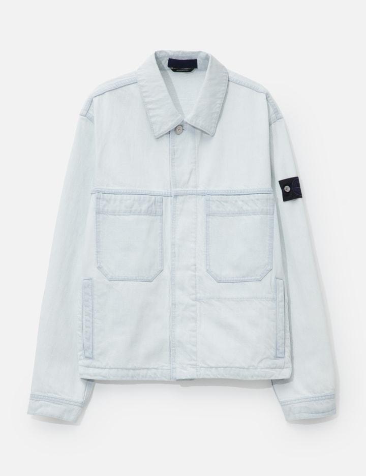 Light Bull Denim Ultra Bleach Jacket by STONE ISLAND