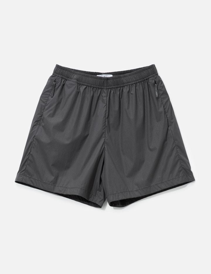 Light Stretch Nylon S.I. Stellina Loose Wide Leg Fit Bermuda Shorts by STONE ISLAND