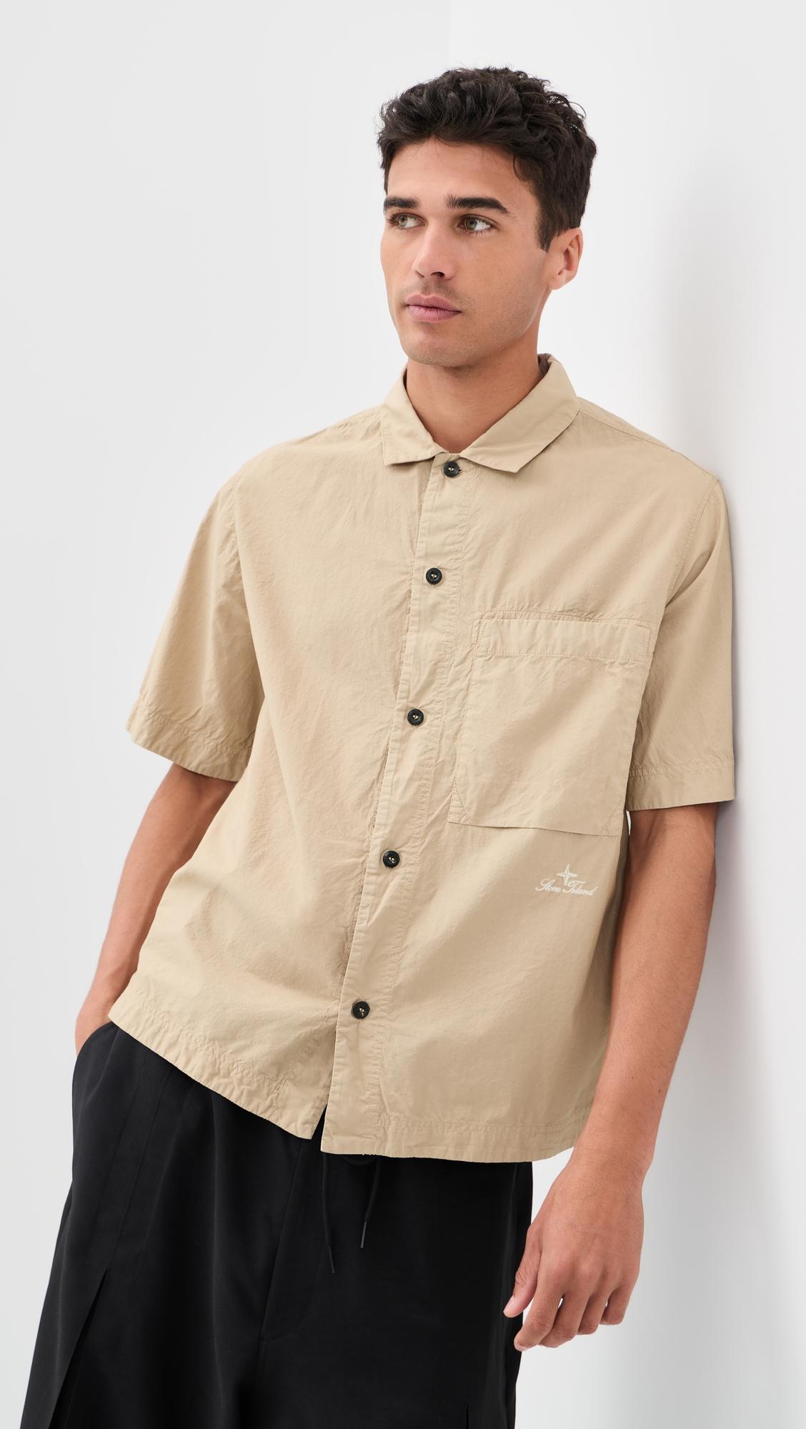 Lightweight Cotton Shirt by STONE ISLAND