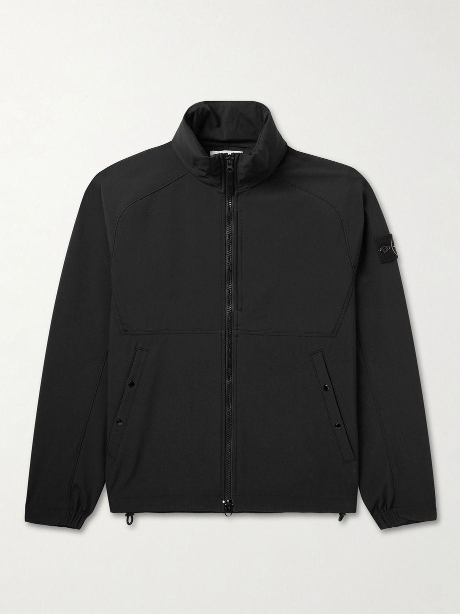Logo-Appliquéd Neoprene Jacket by STONE ISLAND