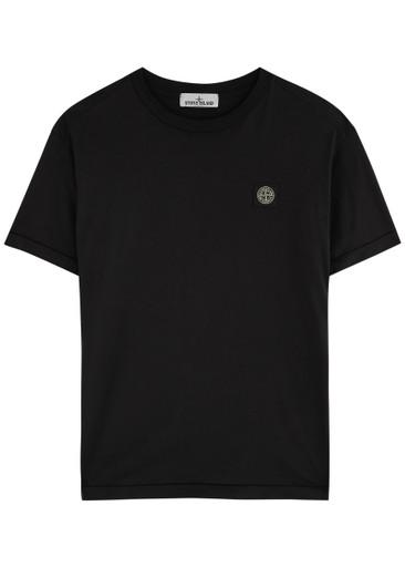 Logo cotton T-shirt by STONE ISLAND
