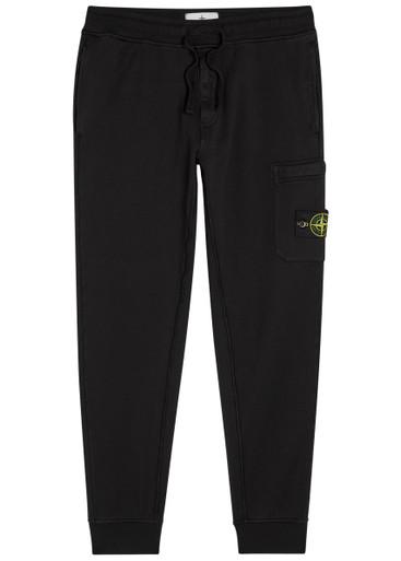 Logo cotton sweatpants by STONE ISLAND